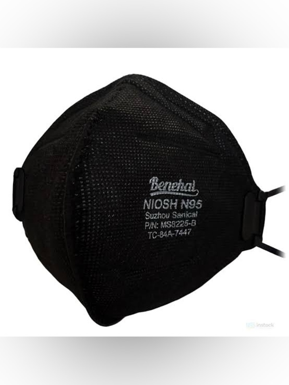 Benehal Black NIOSH N95 Face Masks - 50 Pack